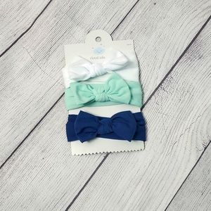 BRAND NEW! 3- pack head wraps, ages 0+